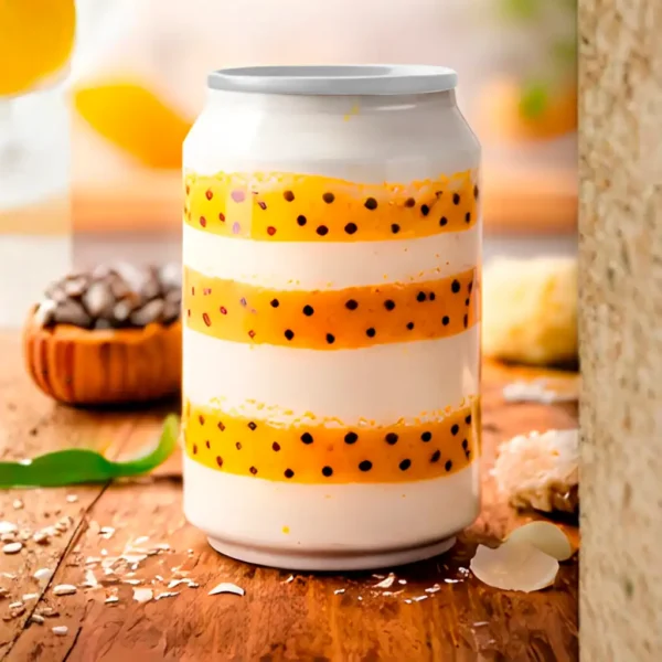 Bolo de Pote Mousse de Maracujá